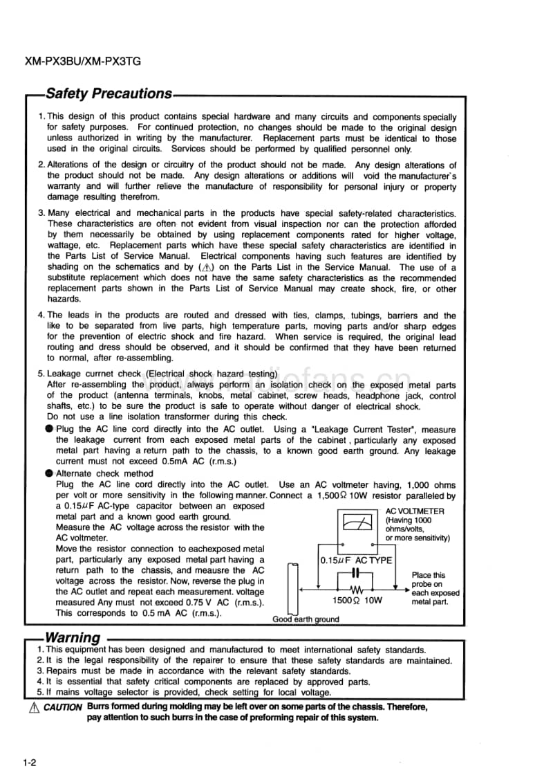 Jvc-XMPX-3-BU-Service-Manual电路原理图.pdf_第2页