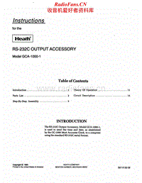 Heathkit-RS-232C-Manual电路原理图.pdf