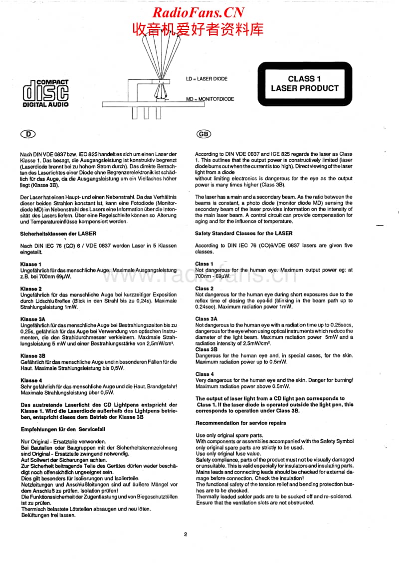 Grundig-CD-9009-Service-Manual电路原理图.pdf_第2页