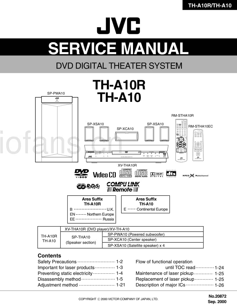 Jvc-XVTHA-10-R-Service-Manual电路原理图.pdf_第1页