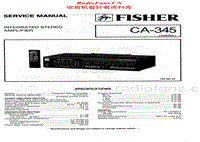 Fisher-CA-345-Service-Manual电路原理图.pdf