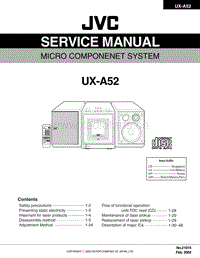 Jvc-UXA-52-Service-Manual电路原理图.pdf