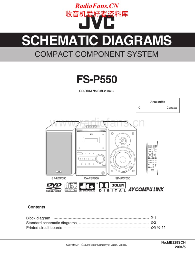 Jvc-FSP-550-Schematic电路原理图.pdf_第1页