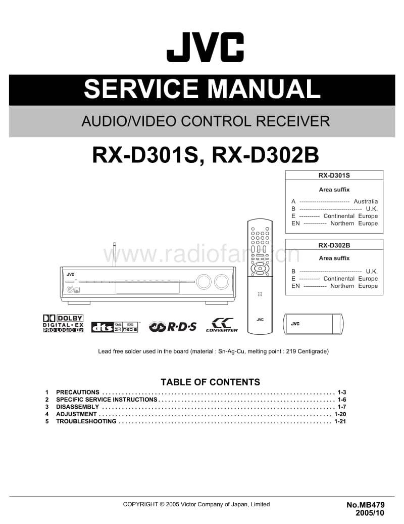 Jvc-RXD-301-S-Service-Manual电路原理图.pdf_第1页