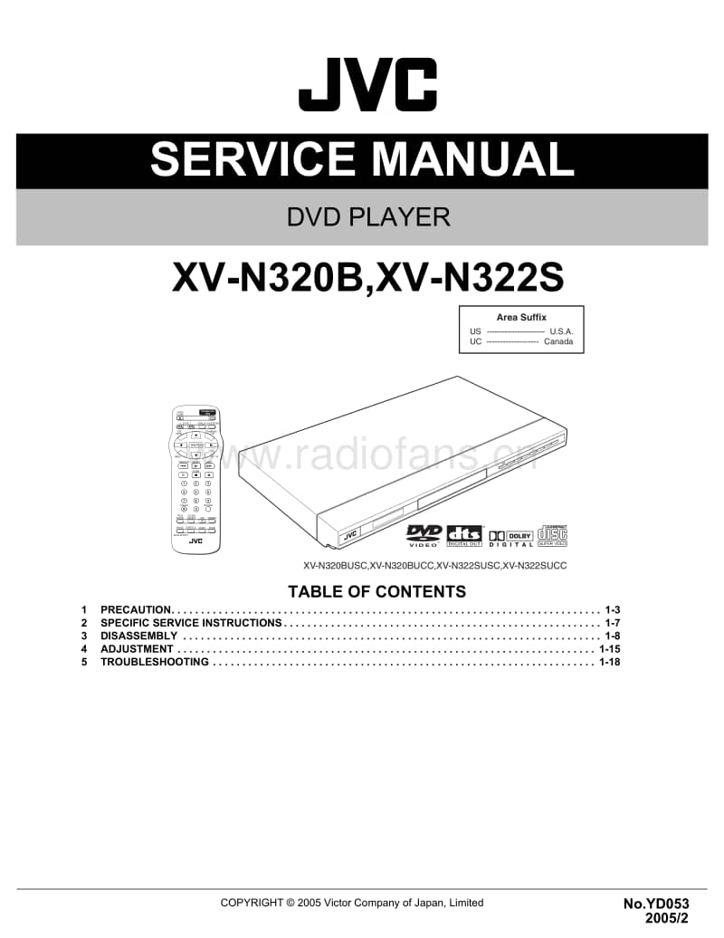 Jvc-XVN-322-S-Service-Manual电路原理图.pdf_第1页