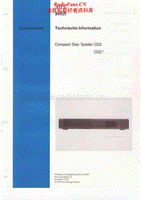 Braun-CD-2-Service-Manual电路原理图.pdf