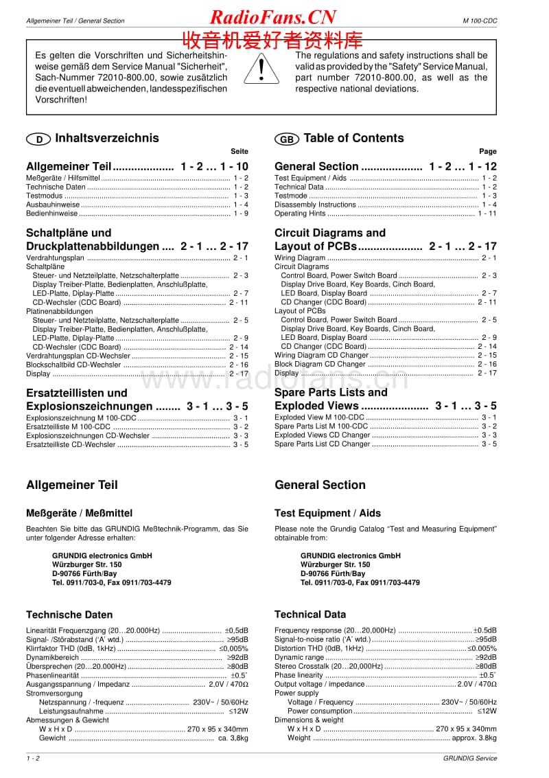 Grundig-M-100-CDC-Service-Manual电路原理图.pdf_第2页