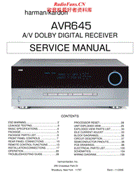 Harman-Kardon-AVR-645-Service-Manual电路原理图.pdf