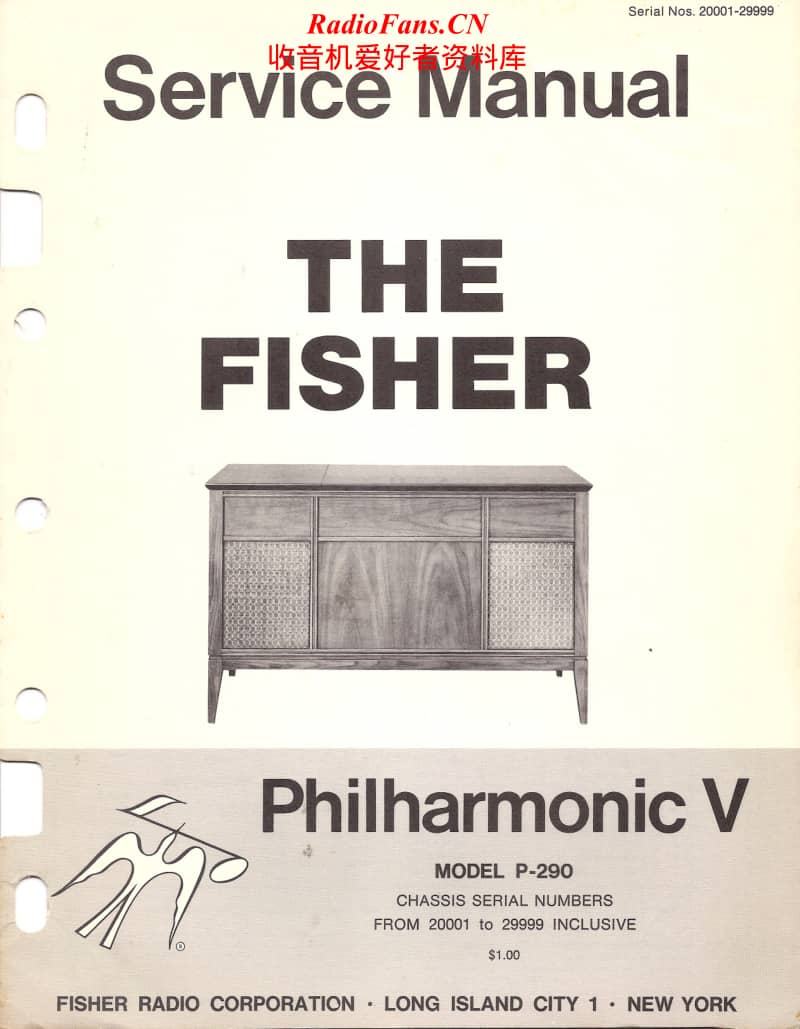 Fisher-PHILHARMONIC-5-P-290-Service-Manual-2电路原理图.pdf_第1页