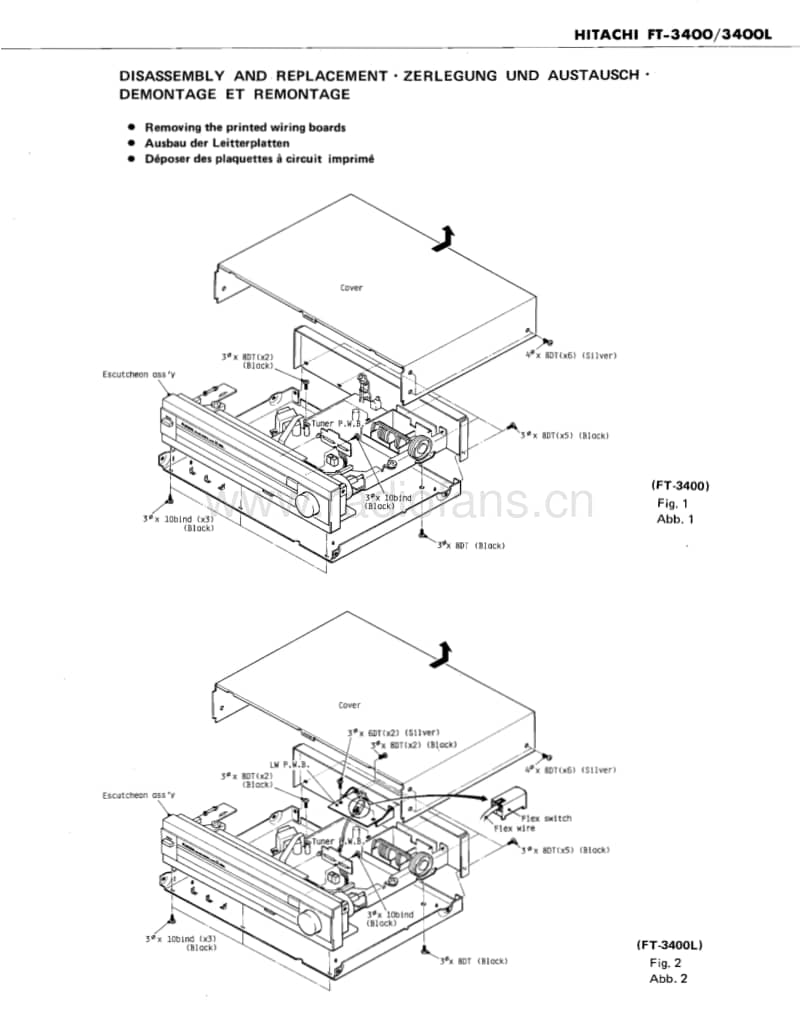 Hitachi-FT-3400-Service-Manual电路原理图.pdf_第3页