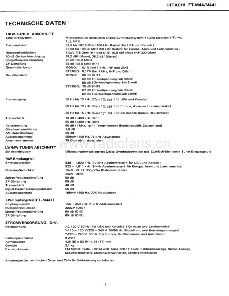 Hitachi-FTM-44-Service-Manual电路原理图.pdf_第3页