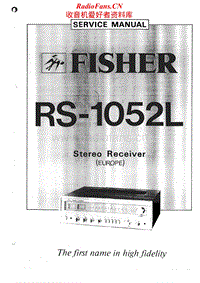 Fisher-RS-1052-L-Service-Manual电路原理图.pdf
