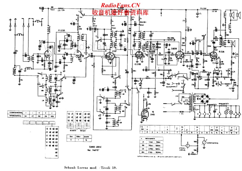 Schaub-Lorenz-Tivoli-59-Schematic电路原理图.pdf_第1页