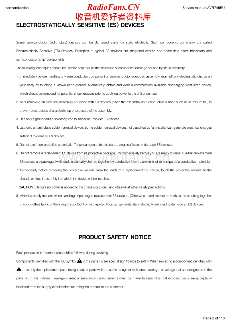 Harman-Kardon-AVR-700-Service-Manual电路原理图.pdf_第2页