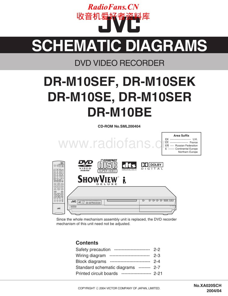 Jvc-DRM-10-SER-Schematic电路原理图.pdf_第1页