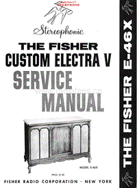 Fisher-E-46-X-Custom-Electra-V-Service-Manual电路原理图.pdf