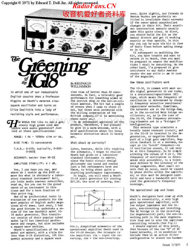 Heathkit-IG-18-Manual电路原理图.pdf_第1页