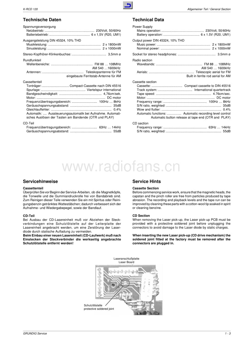 Grundig-KRCD-120-Service-Manual电路原理图.pdf_第3页