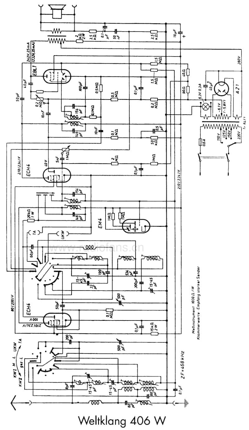 Grundig-WELTKLANG-406-W-Schematic电路原理图.pdf_第2页
