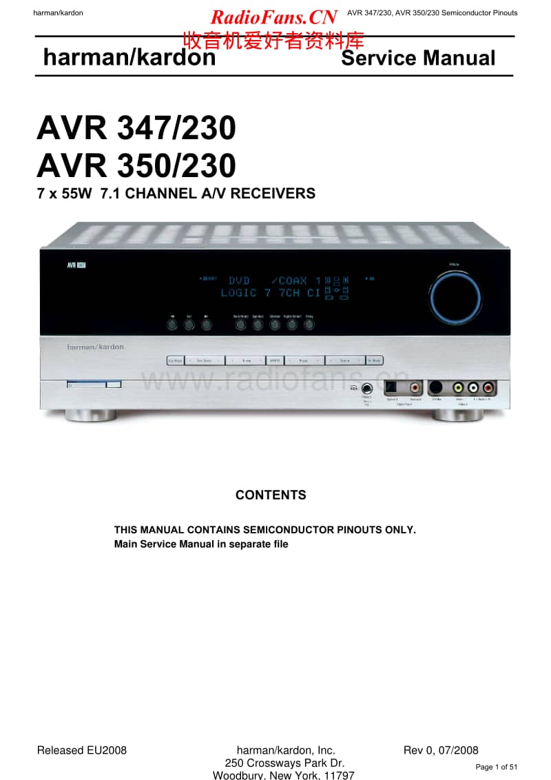 Harman-Kardon-AVR-350-230-Service-Manual电路原理图.pdf_第1页