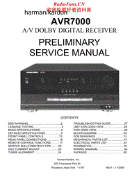 Harman-Kardon-AVR-7000-Service-Manual电路原理图.pdf
