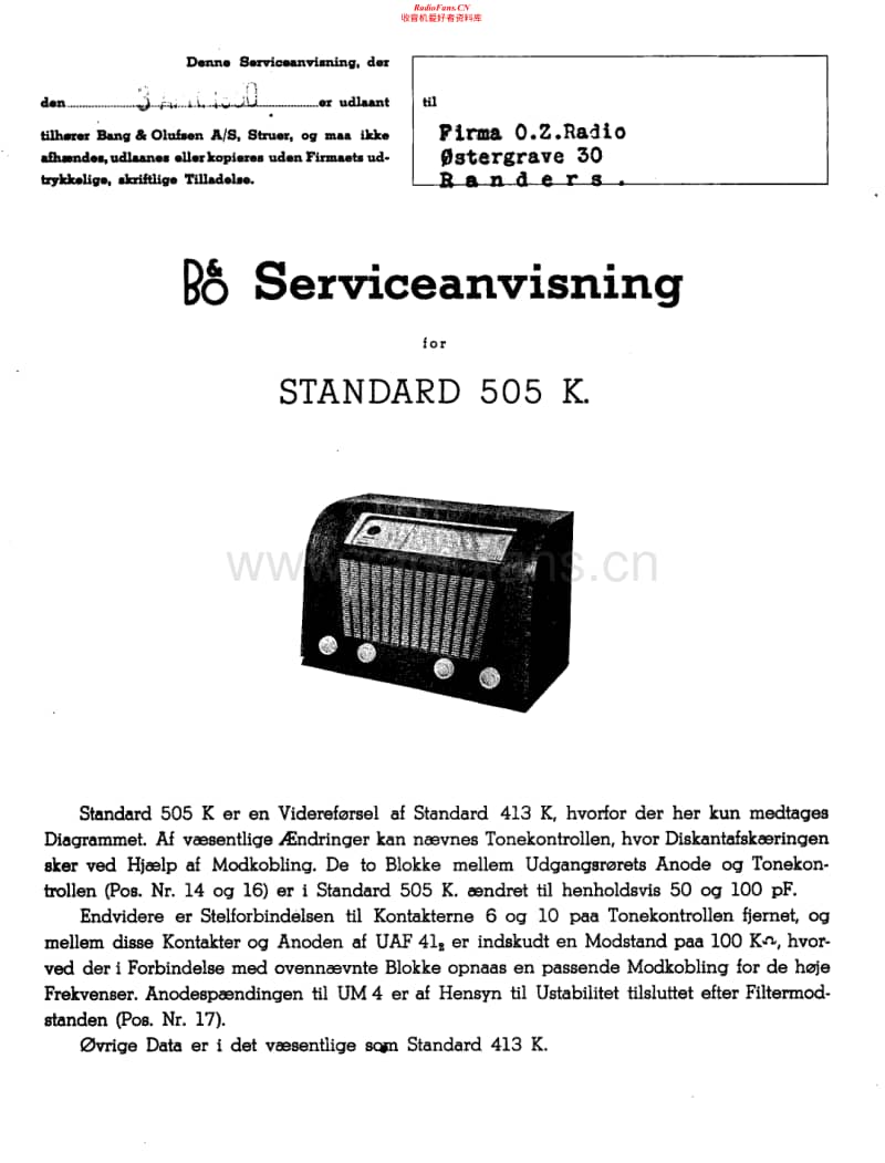 Bang-Olufsen-STANDARD-505-K-Schematic电路原理图.pdf_第1页