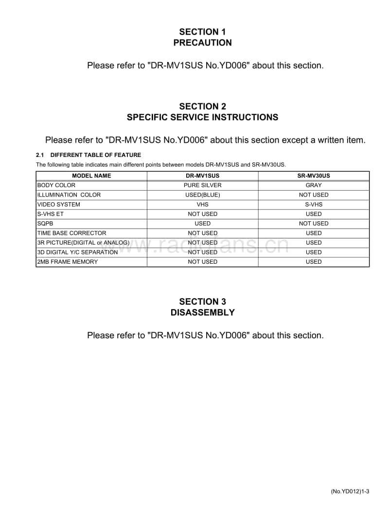 Jvc-SRMV-30-US-Service-Manual电路原理图.pdf_第3页