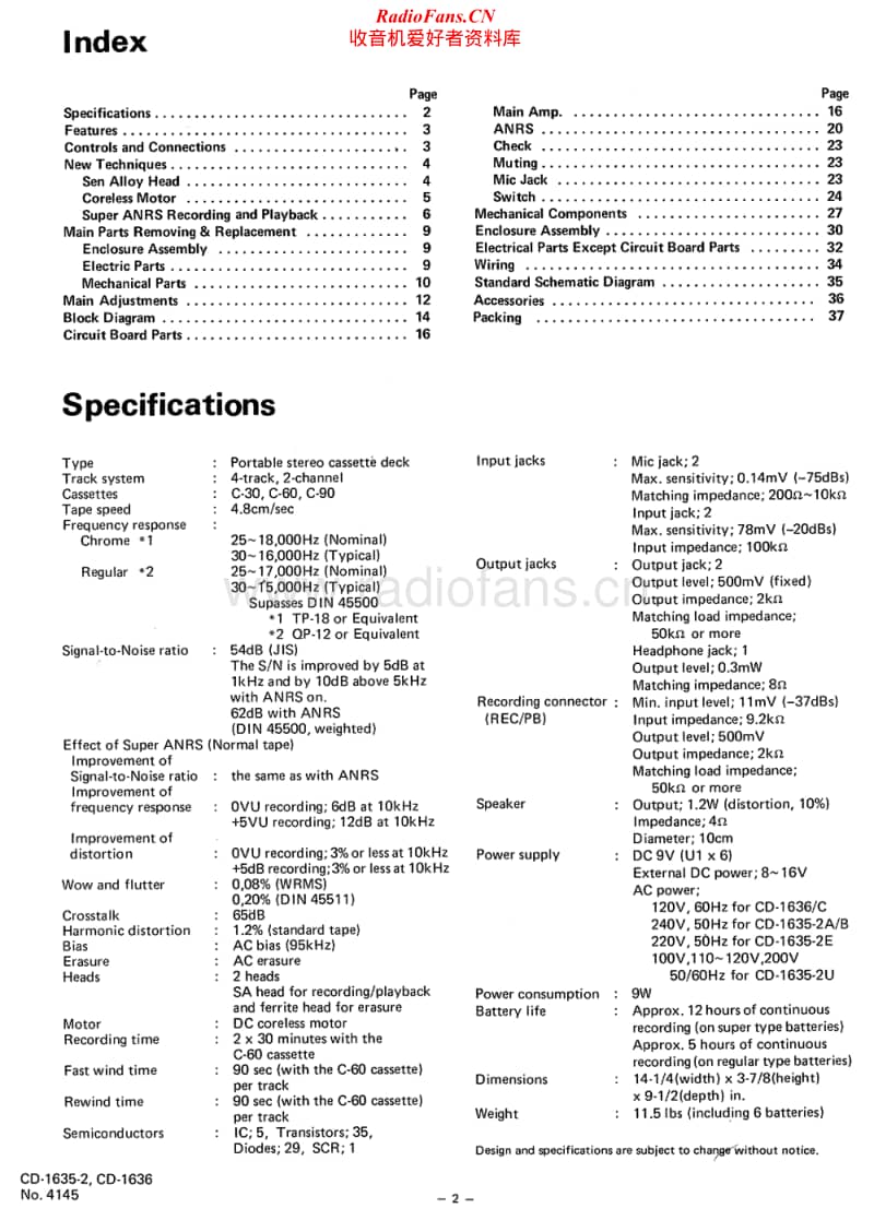 Jvc-CD-1635-Service-Manual电路原理图.pdf_第2页