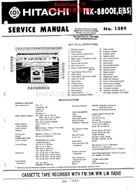 Hitachi-TRK-8800-EBS-Service-Manual电路原理图.pdf