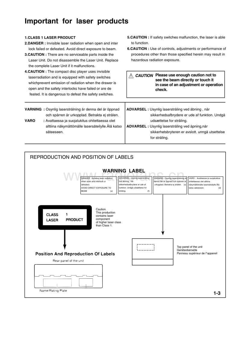 Jvc-CHX-1000-RF-Service-Manual电路原理图.pdf_第3页