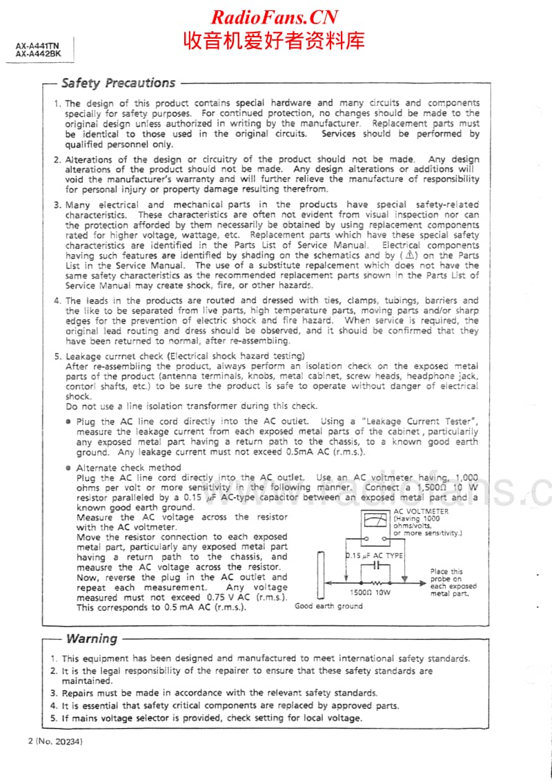 Jvc-AX-A441TN-Service-Manual电路原理图.pdf_第2页