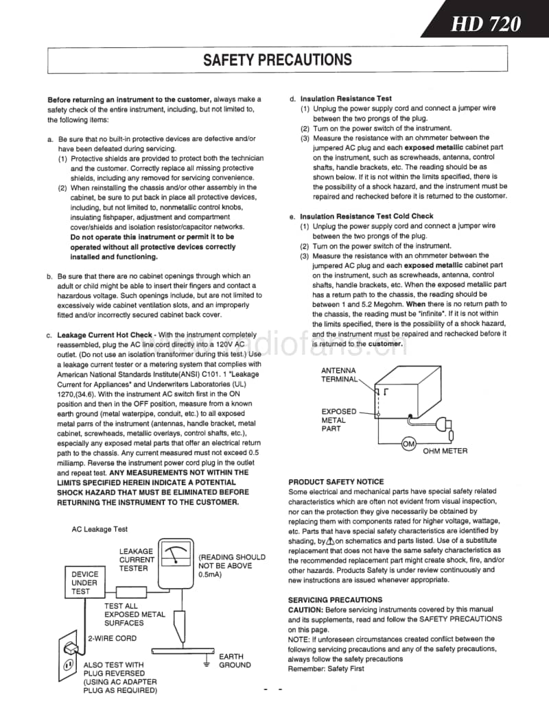 Harman-Kardon-HD-720-Service-Manual电路原理图.pdf_第3页