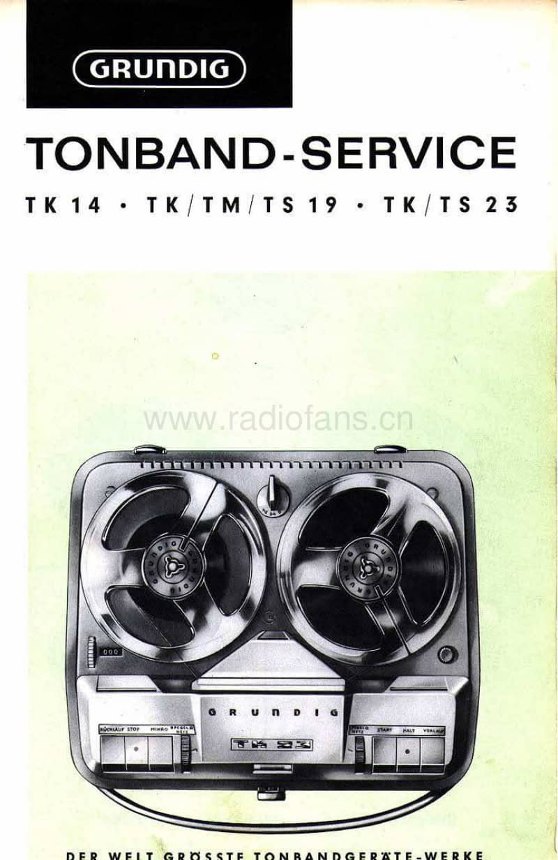 Grundig-TK-19-Service-Manual电路原理图.pdf_第1页