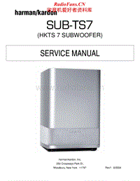 Harman-Kardon-HKTS-7-Service-Manual电路原理图.pdf