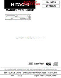 Hitachi-DVPF-3-E-Service-Manual电路原理图.pdf