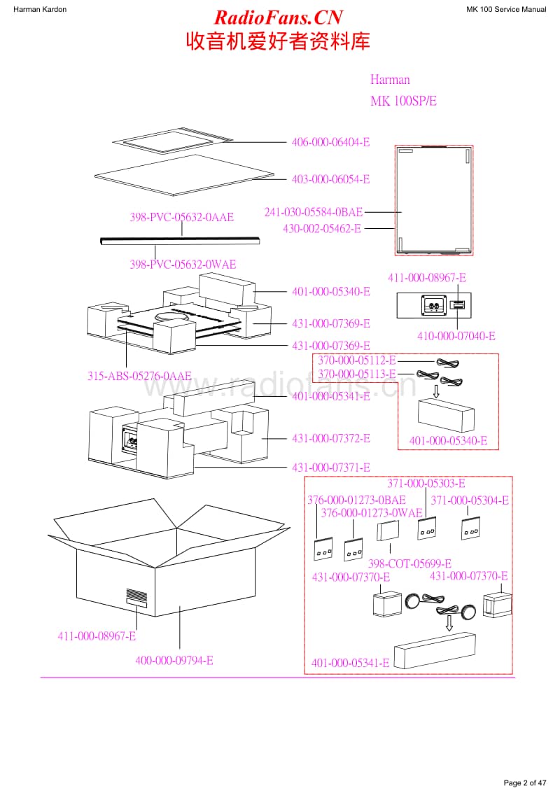 Harman-Kardon-Maestrokitchen-MK100-Service-Manual电路原理图.pdf_第2页