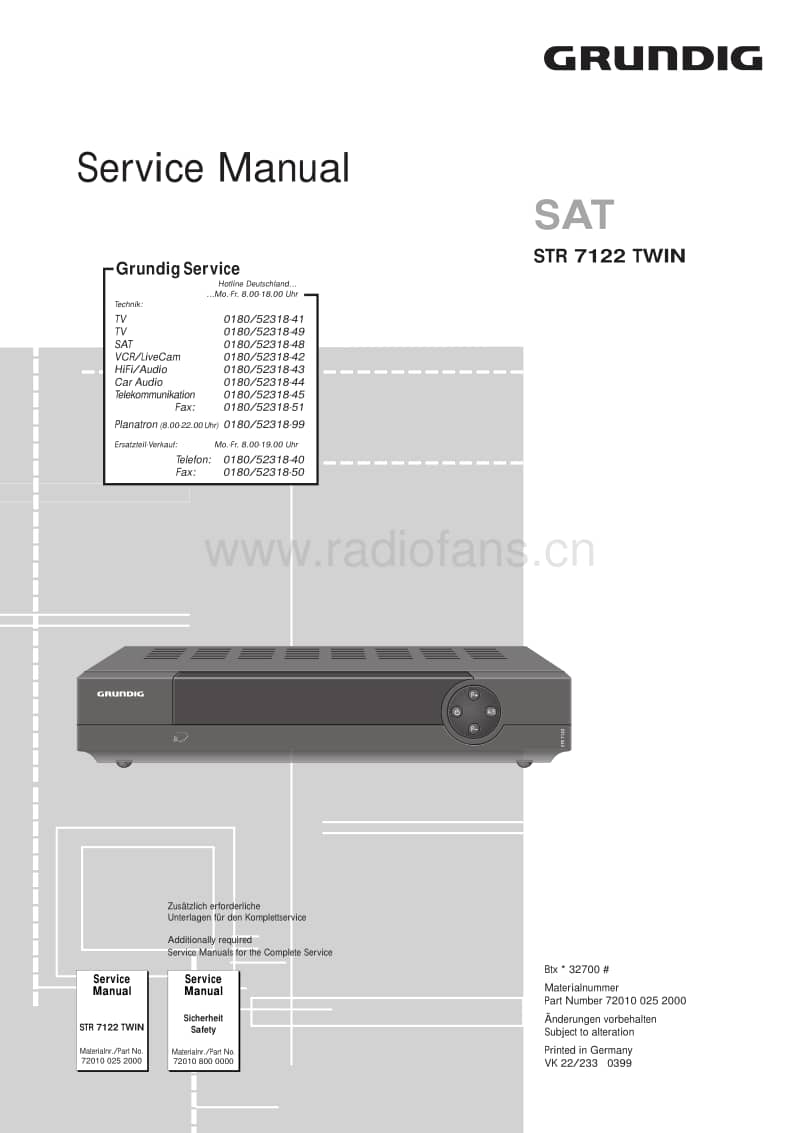 Grundig-STR-7122-TWIN-Service-Manual电路原理图.pdf_第1页