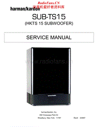 Harman-Kardon-HKTS-15-Service-Manual电路原理图.pdf