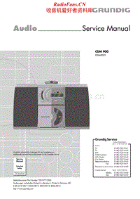 Grundig-CDM-900-Service-Manual电路原理图.pdf