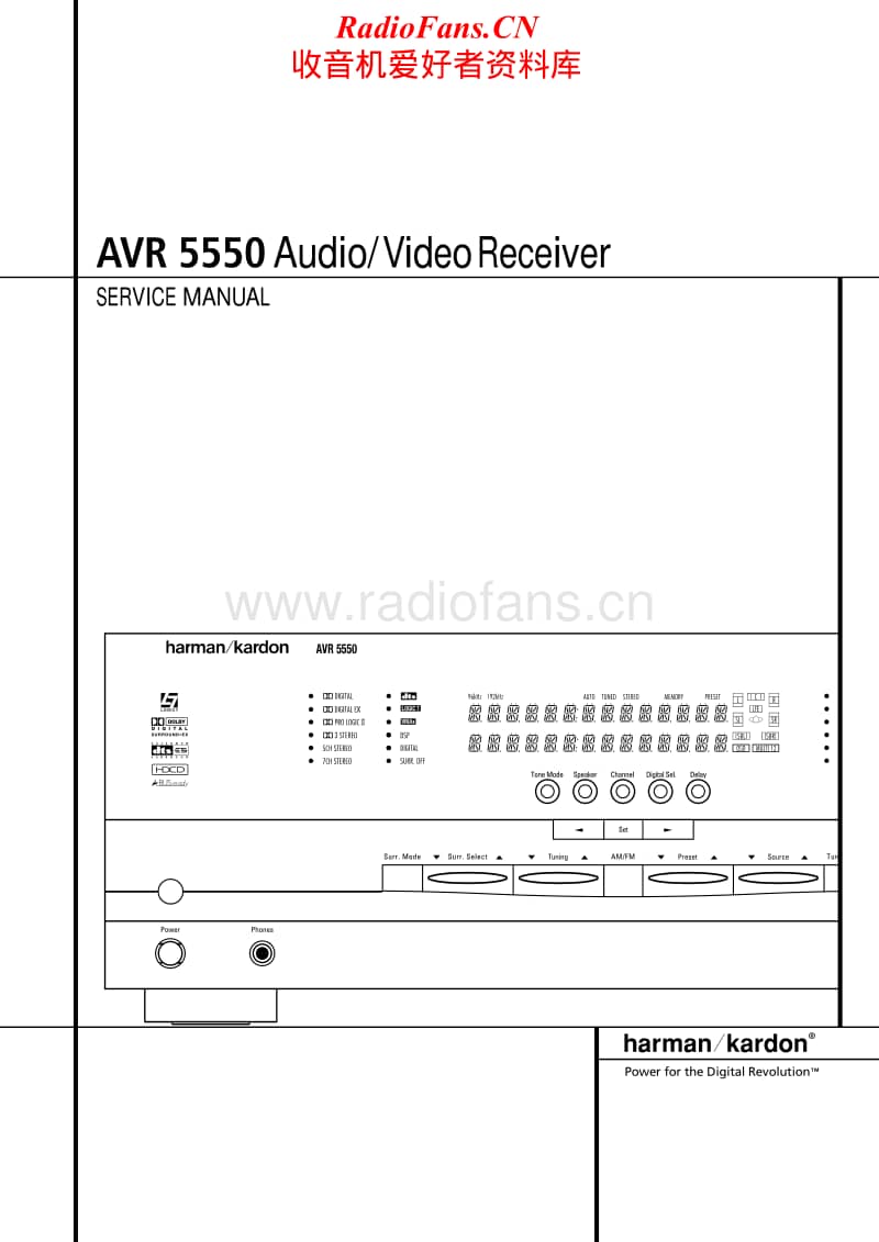 Harman-Kardon-AVR-5550-Service-Manual(1)电路原理图.pdf_第1页