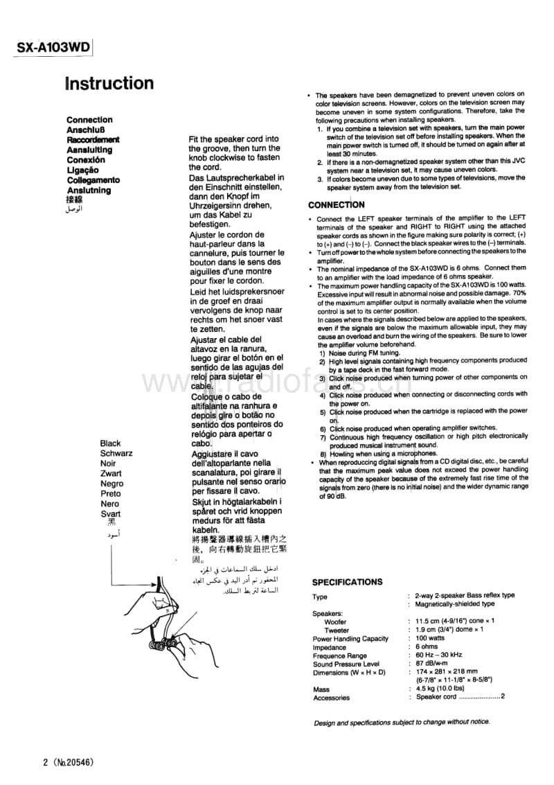 Jvc-SXA-103-WD-Service-Manual电路原理图.pdf_第2页