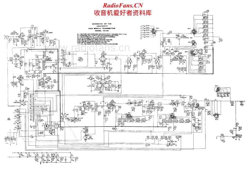 Heathkit-HX-20-Schematic-2电路原理图.pdf_第1页