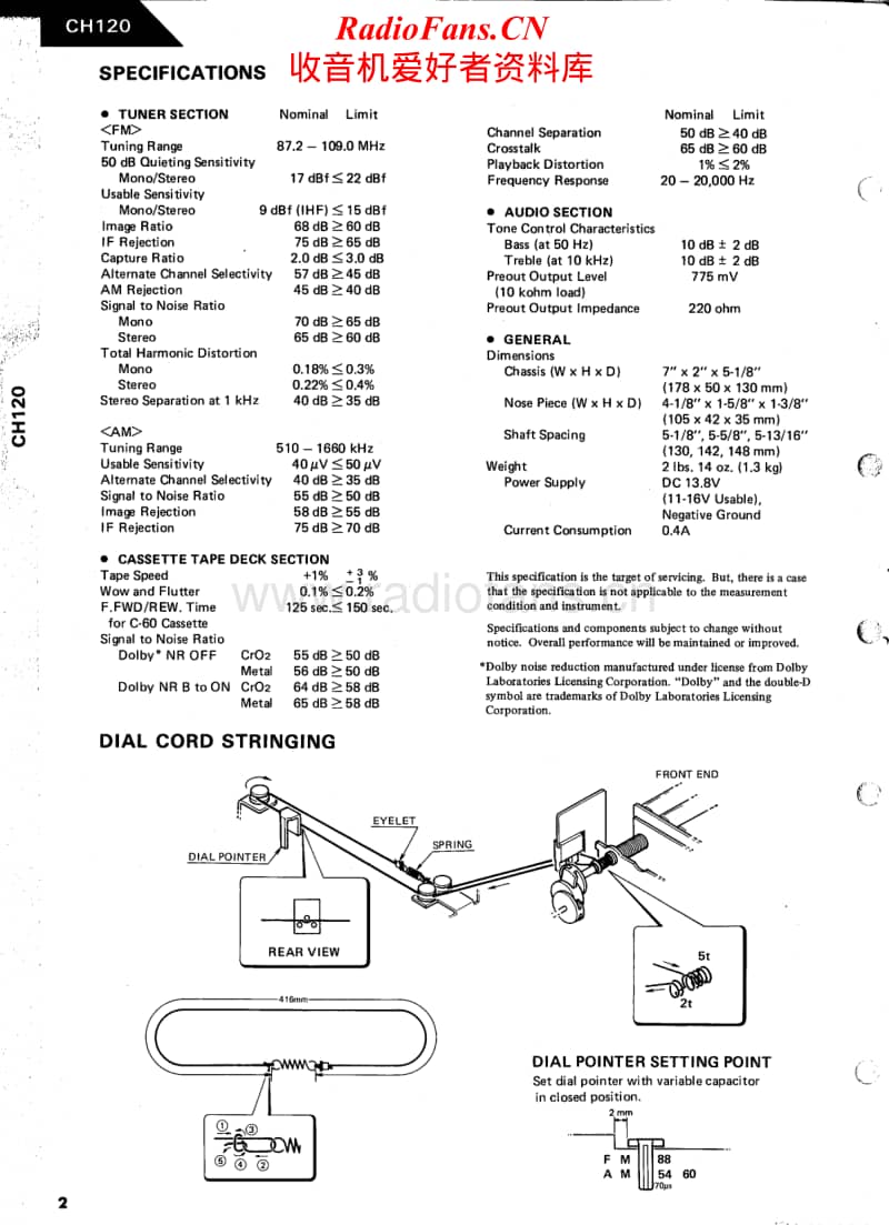 Harman-Kardon-CH-120-Service-Manual电路原理图.pdf_第2页