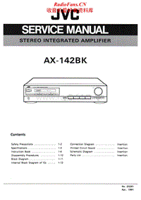 Jvc-AX-142-BK-Service-Manual电路原理图.pdf