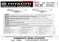 Hitachi-DA-40-Service-Manual电路原理图.pdf