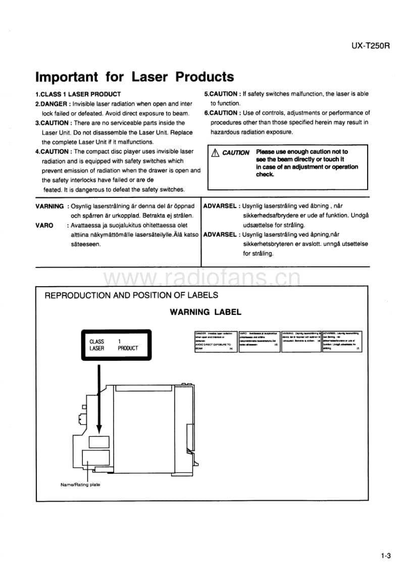 Jvc-UXT-250-R-Service-Manual电路原理图.pdf_第3页