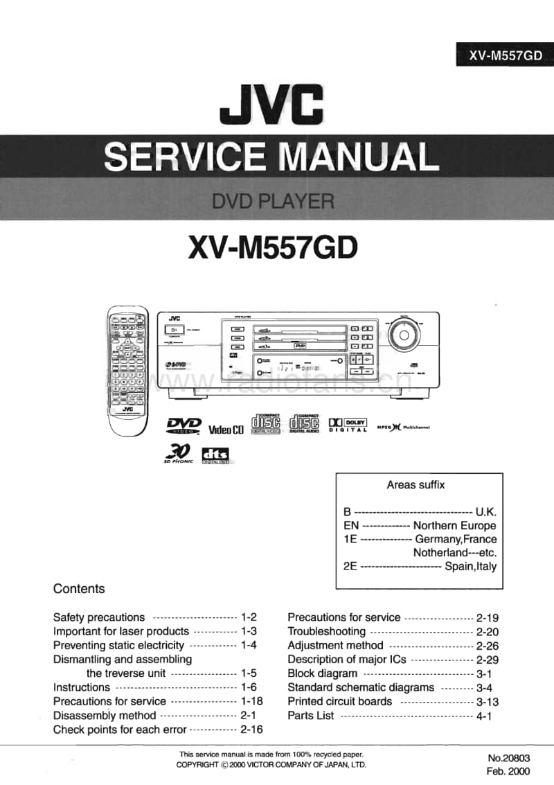 Jvc-XVM-557-GD-Service-Manual电路原理图.pdf_第1页