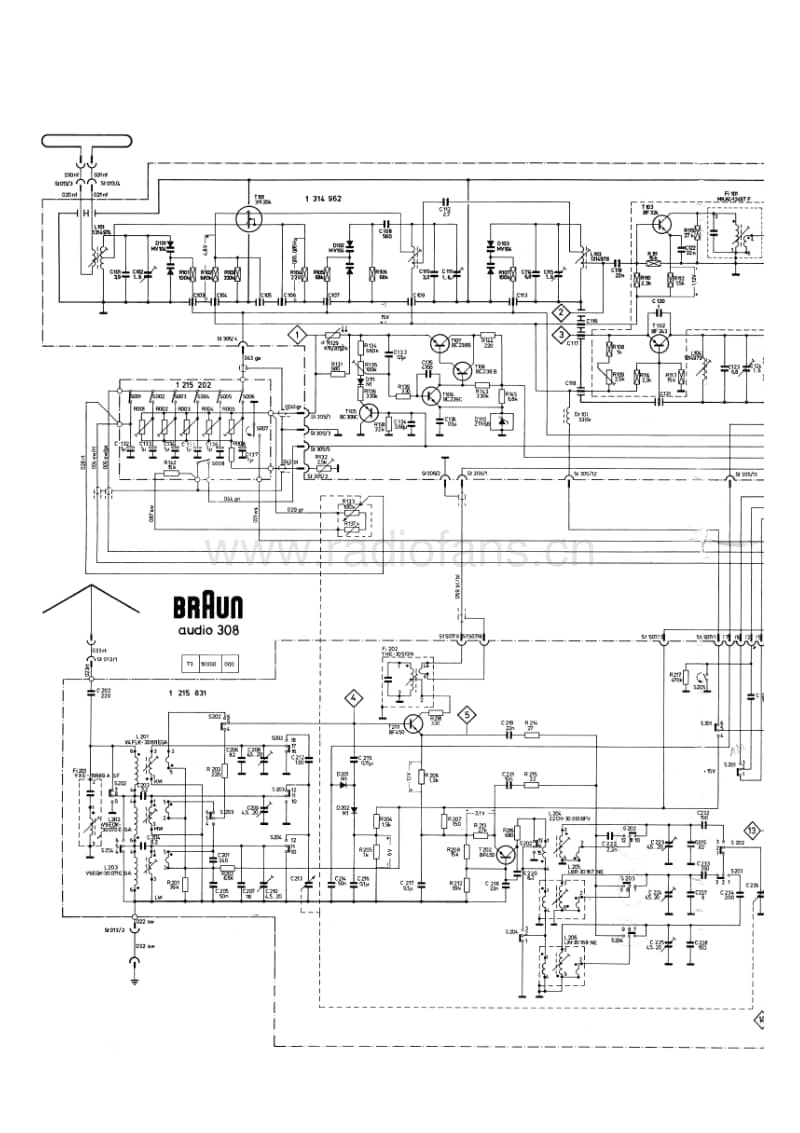 Braun-Audio-308-Service-Manual电路原理图.pdf_第3页