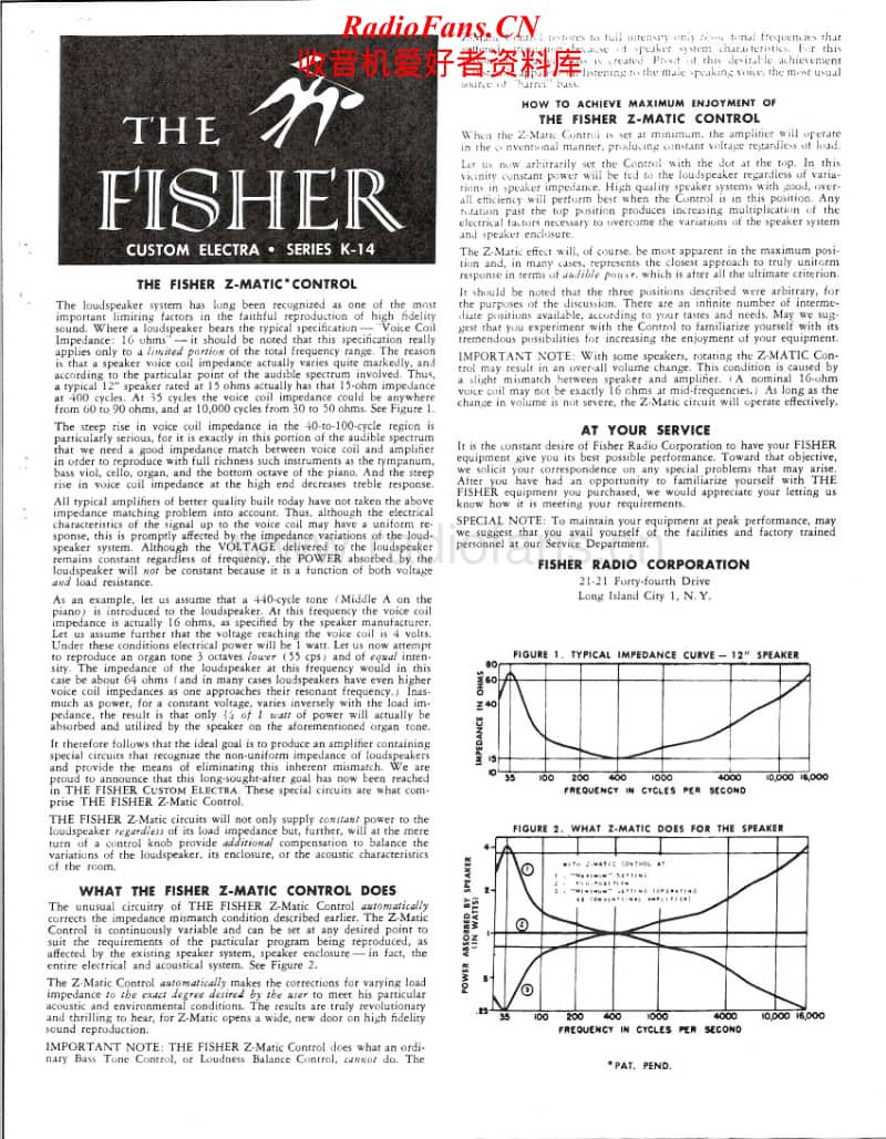 Fisher-CUSTOM-ELECTRA-K-14-Service-Manual电路原理图.pdf_第2页