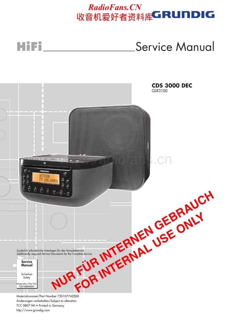 Grundig-CDS-3000-DEC-Service-Manual电路原理图.pdf_第1页